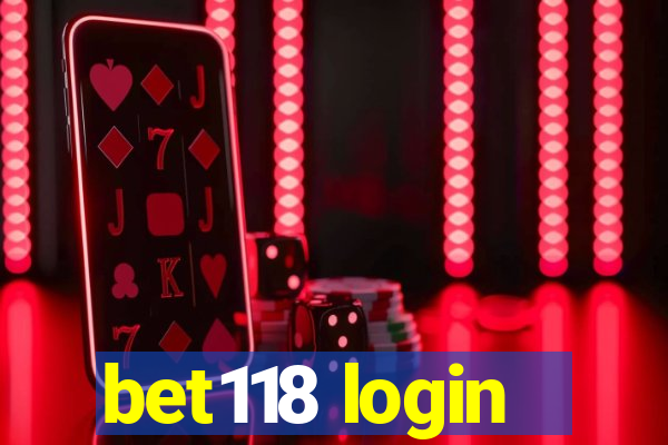 bet118 login